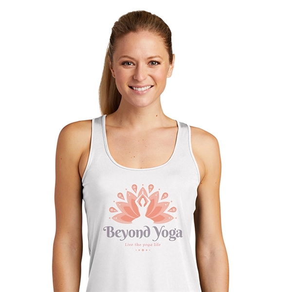 Ladies Racerback Spot Sublimation Tank Top - Ladies Racerback Spot Sublimation Tank Top - Image 0 of 11