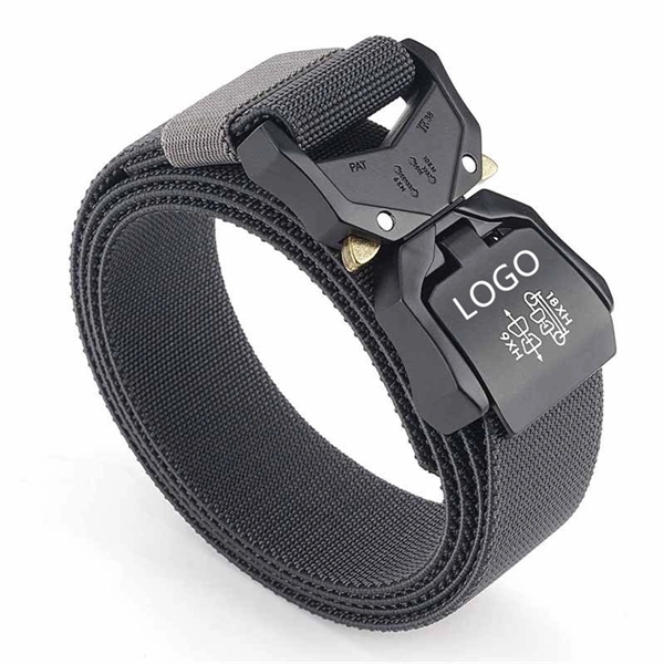 Tactical Belt Military Hiking Rigger 1.5" Nylon Web - Tactical Belt Military Hiking Rigger 1.5" Nylon Web - Image 3 of 4