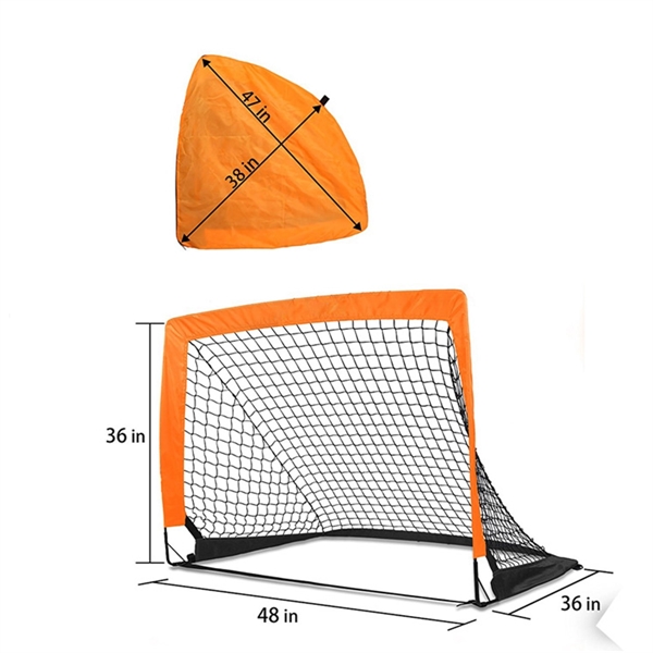 Football Goal 2 Foldable Nets Set - Football Goal 2 Foldable Nets Set - Image 2 of 2