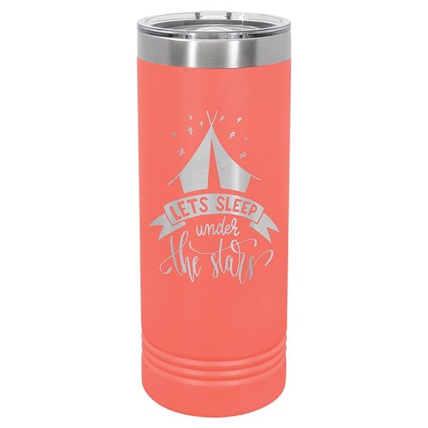 Polar Camel 22 oz. Skinny Tumbler with Slider Lid - Polar Camel 22 oz. Skinny Tumbler with Slider Lid - Image 16 of 16