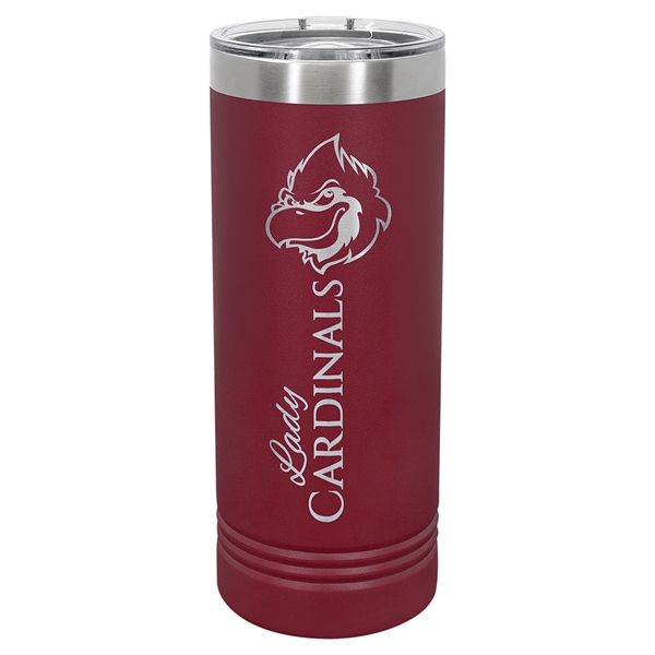 Polar Camel 22 oz. Skinny Tumbler with Slider Lid - Polar Camel 22 oz. Skinny Tumbler with Slider Lid - Image 4 of 16