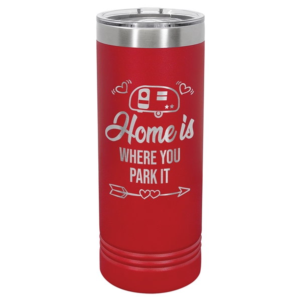 Polar Camel 22 oz. Skinny Tumbler with Slider Lid - Polar Camel 22 oz. Skinny Tumbler with Slider Lid - Image 11 of 16