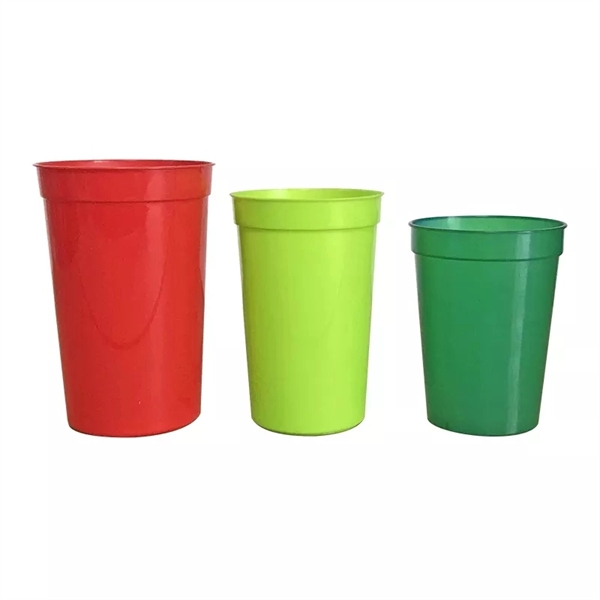 20oz Reusable PP Plastic Party Stadium Cups Drink Tumblers - 20oz Reusable PP Plastic Party Stadium Cups Drink Tumblers - Image 3 of 3