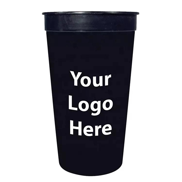 32oz Reusable PP Plastic Party Stadium Cups - 32oz Reusable PP Plastic Party Stadium Cups - Image 1 of 3