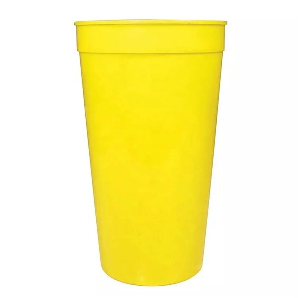 32oz Reusable PP Plastic Party Stadium Cups - 32oz Reusable PP Plastic Party Stadium Cups - Image 3 of 3