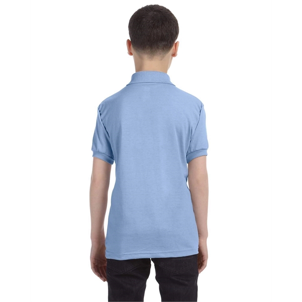 Hanes Youth EcoSmart® Jersey Knit Polo - Hanes Youth EcoSmart® Jersey Knit Polo - Image 2 of 62