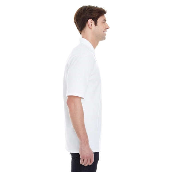 Hanes Men's Pique Polo - Hanes Men's Pique Polo - Image 2 of 60