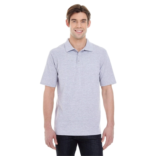 Hanes Men's Pique Polo - Hanes Men's Pique Polo - Image 9 of 60