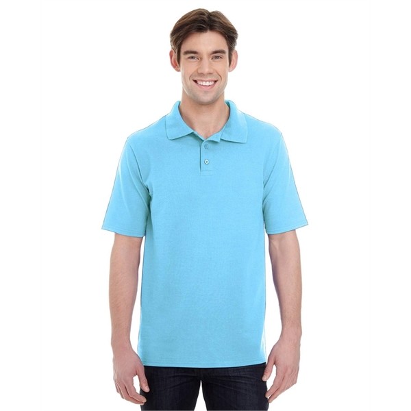 Hanes Men's Pique Polo - Hanes Men's Pique Polo - Image 18 of 60