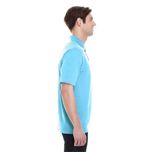 Hanes Men's Pique Polo - Hanes Men's Pique Polo - Image 19 of 60