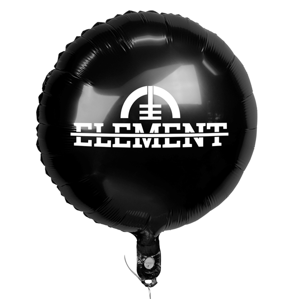 18" Circular Mylar Balloon 1 Color 1 Side - 18" Circular Mylar Balloon 1 Color 1 Side - Image 1 of 13
