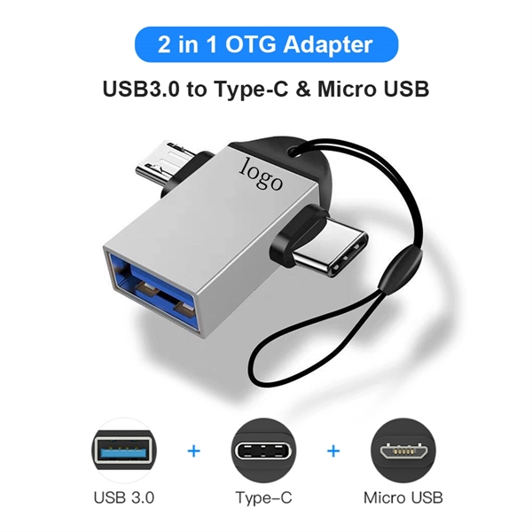 Type C Usb Connector Otg Adapter For U Disk Mouse Laptop - Type C Usb Connector Otg Adapter For U Disk Mouse Laptop - Image 0 of 6