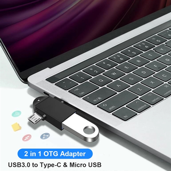 Type C Usb Connector Otg Adapter For U Disk Mouse Laptop - Type C Usb Connector Otg Adapter For U Disk Mouse Laptop - Image 2 of 6