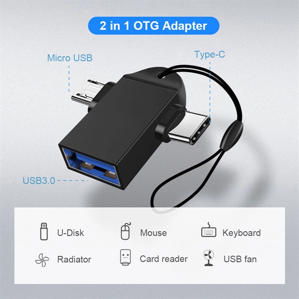 Type C Usb Connector Otg Adapter For U Disk Mouse Laptop - Type C Usb Connector Otg Adapter For U Disk Mouse Laptop - Image 5 of 6