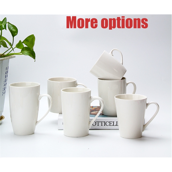 Simple Ceramic Mug With Customizable Logo - Simple Ceramic Mug With Customizable Logo - Image 1 of 2