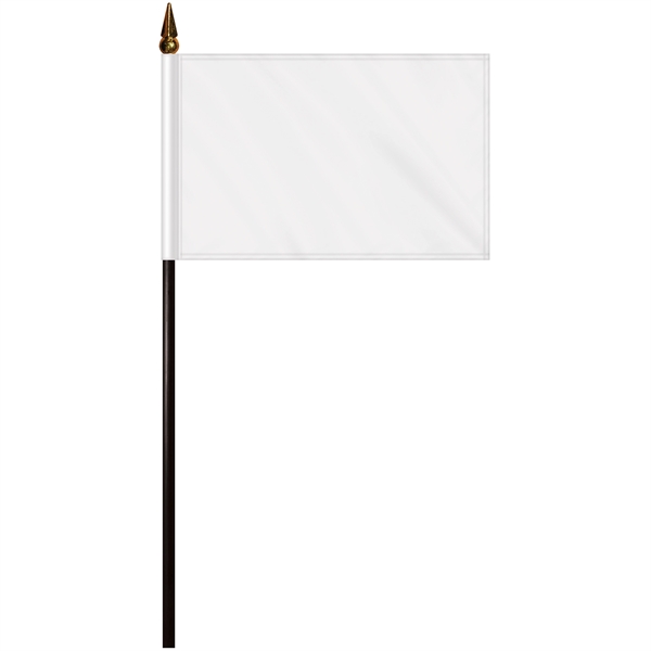 4" x 6" Double Sided Polyester Stick Flags - 4" x 6" Double Sided Polyester Stick Flags - Image 2 of 10