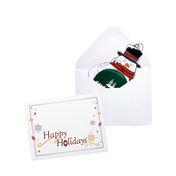 Classic Snowman Holiday Ornament - Classic Snowman Holiday Ornament - Image 2 of 2