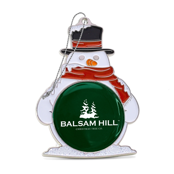 Classic Snowman Holiday Ornament - Classic Snowman Holiday Ornament - Image 0 of 2