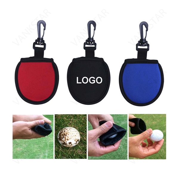 Golf Ball Cleaning Pouch - Golf Ball Cleaning Pouch - Image 1 of 2
