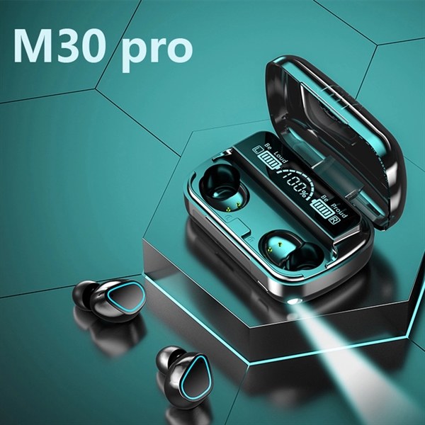 M10 Wireless Bluetooth Earbuds Touch Control Headphones - M10 Wireless Bluetooth Earbuds Touch Control Headphones - Image 3 of 3