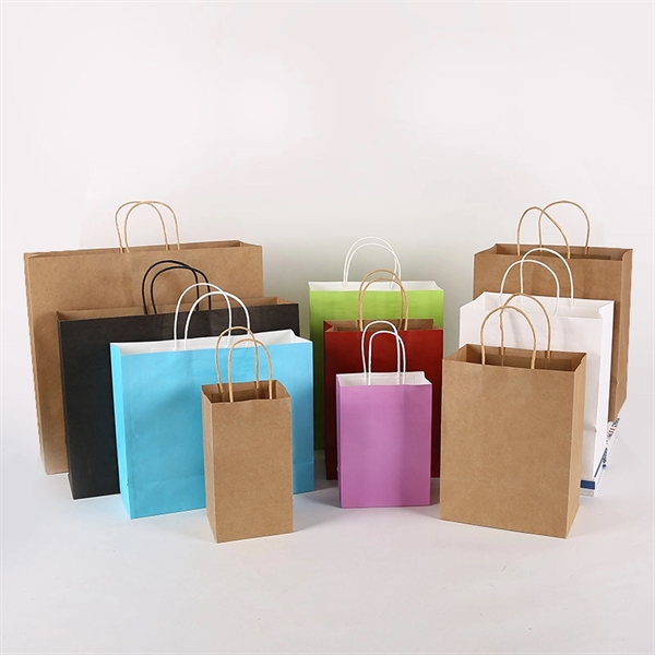 Recycling Kraft Paper Tote Bag - Recycling Kraft Paper Tote Bag - Image 3 of 3