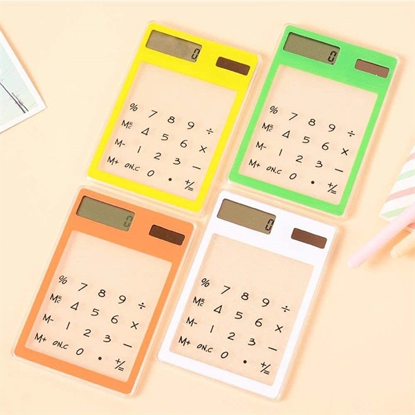 Solar Power Transparent Calculator - Solar Power Transparent Calculator - Image 2 of 2