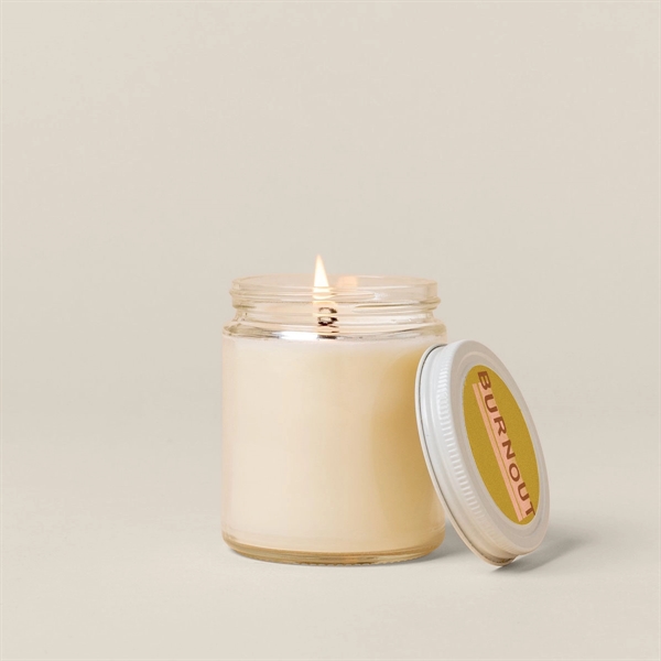 Glass Jar Candle with Lid - Label - Glass Jar Candle with Lid - Label - Image 6 of 9