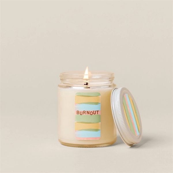 Glass Jar Candle with Lid - Label - Glass Jar Candle with Lid - Label - Image 7 of 9