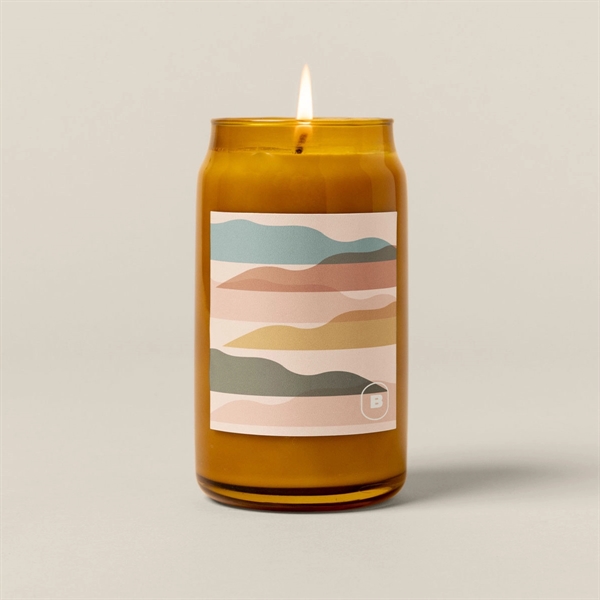 Beer Can Glass Candle - Label - Beer Can Glass Candle - Label - Image 1 of 12