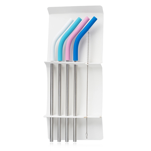 4-Piece Straw Pack with Brush - 4-Piece Straw Pack with Brush - Image 4 of 4