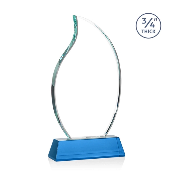 Croydon Flame Award on Newhaven Base - Sky Blue