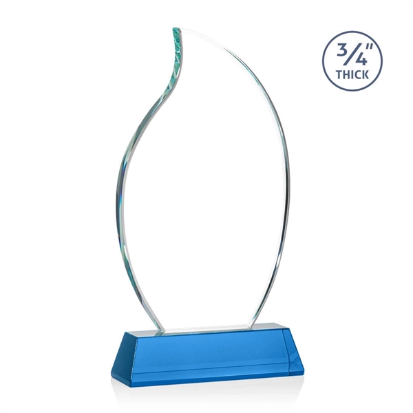 Croydon Flame Award on Newhaven Base - Sky Blue