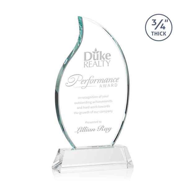 Croydon Flame Award on Newhaven Base - Clear