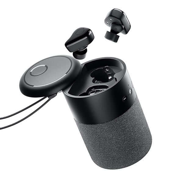 Wireless Bluetooth Earphone Portable Speaker - Wireless Bluetooth Earphone Portable Speaker - Image 3 of 3