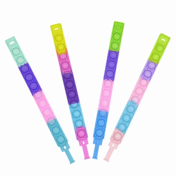 Personalized Wristband Fidget Toys - Personalized Wristband Fidget Toys - Image 2 of 2