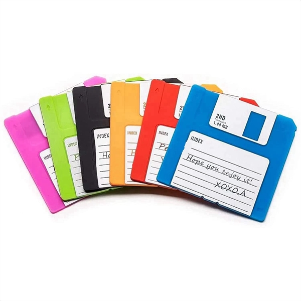 Silicone Floppy Disk Coaster For Tables - Silicone Floppy Disk Coaster For Tables - Image 0 of 3