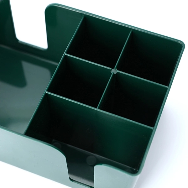 Plastic Bar Napkin Caddy Organizer with 6 Compartments - Plastic Bar Napkin Caddy Organizer with 6 Compartments - Image 4 of 4