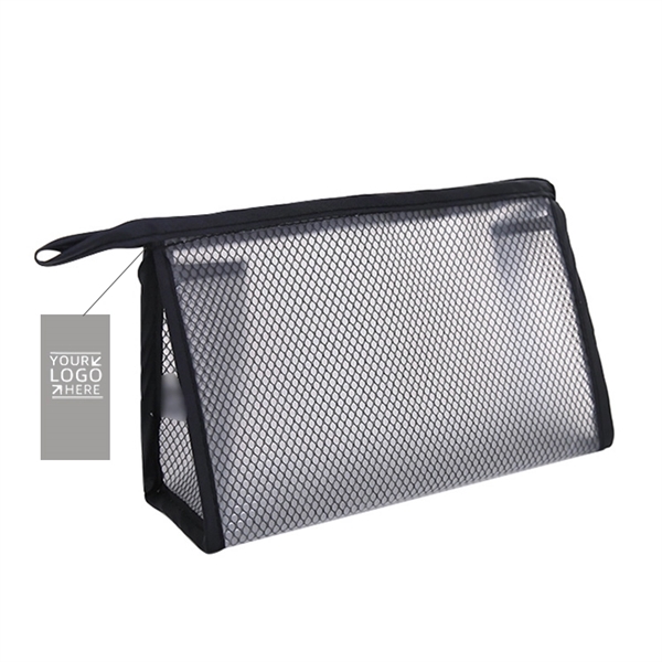 Clear Vinyl Plastic Makeup Bags - Clear Vinyl Plastic Makeup Bags - Image 0 of 4