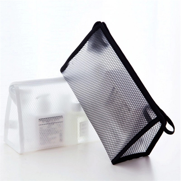 Clear Vinyl Plastic Makeup Bags - Clear Vinyl Plastic Makeup Bags - Image 4 of 4