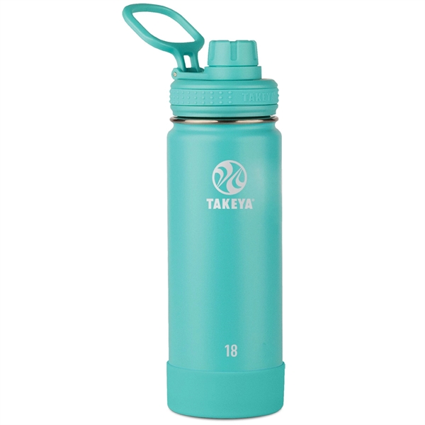 Takeya® 18 oz Actives Insulated Water Bottle With Spout Lid - Takeya® 18 oz Actives Insulated Water Bottle With Spout Lid - Image 2 of 6