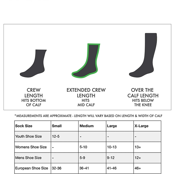 Football Socks Crew Length for Boys or Men - Football Socks Crew Length for Boys or Men - Image 2 of 3