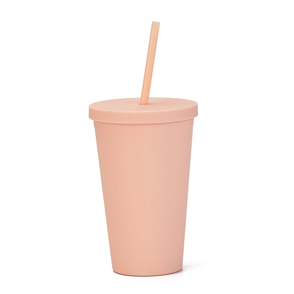 16Oz Colorful Party Drinking Cup - 16Oz Colorful Party Drinking Cup - Image 1 of 16