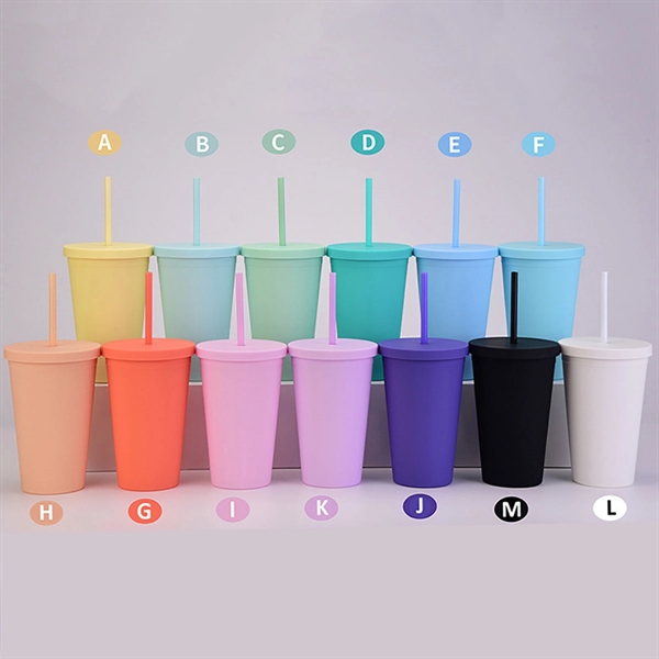 16Oz Colorful Party Drinking Cup - 16Oz Colorful Party Drinking Cup - Image 15 of 16