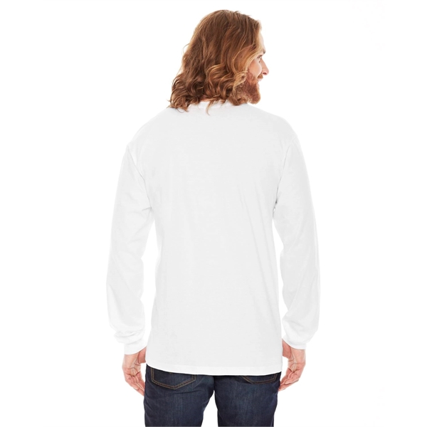 American Apparel Unisex Fine Jersey Long-Sleeve T-Shirt - American Apparel Unisex Fine Jersey Long-Sleeve T-Shirt - Image 2 of 32