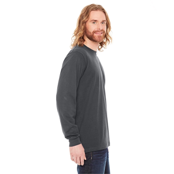 American Apparel Unisex Fine Jersey Long-Sleeve T-Shirt - American Apparel Unisex Fine Jersey Long-Sleeve T-Shirt - Image 3 of 32