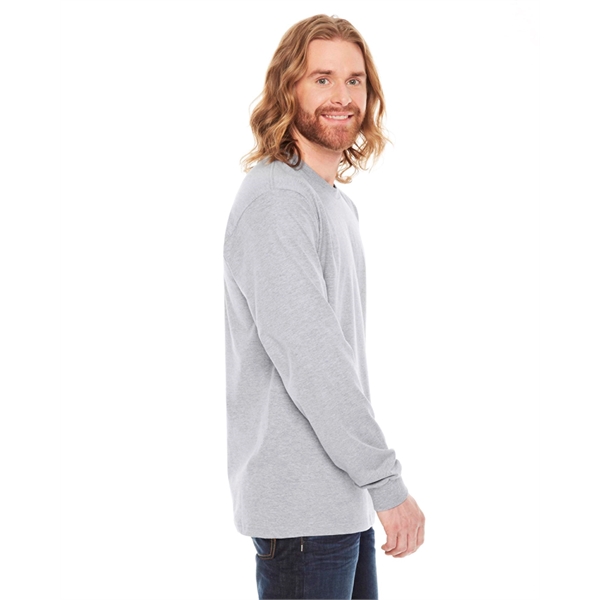 American Apparel Unisex Fine Jersey Long-Sleeve T-Shirt - American Apparel Unisex Fine Jersey Long-Sleeve T-Shirt - Image 5 of 32