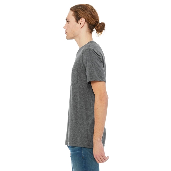 Bella + Canvas Men's Jersey Short-Sleeve Pocket T-Shirt - Bella + Canvas Men's Jersey Short-Sleeve Pocket T-Shirt - Image 5 of 96