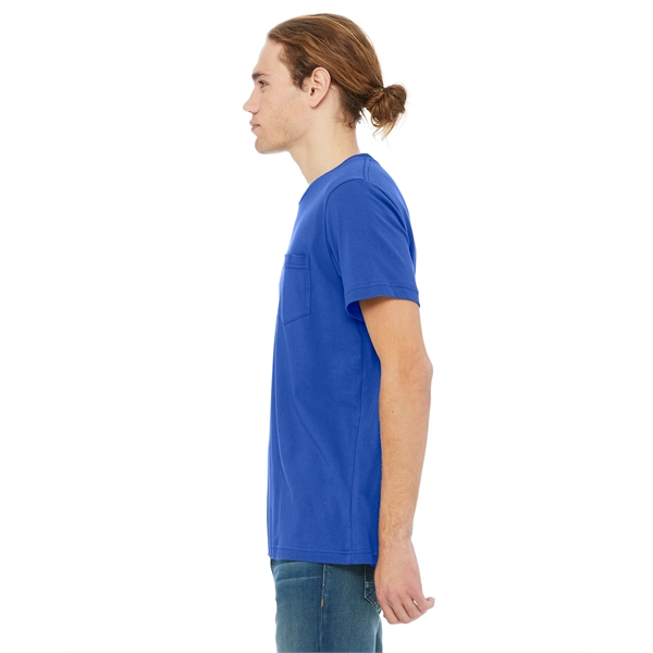 Bella + Canvas Men's Jersey Short-Sleeve Pocket T-Shirt - Bella + Canvas Men's Jersey Short-Sleeve Pocket T-Shirt - Image 20 of 96