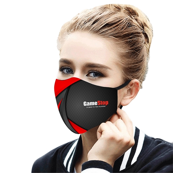 Adjustable 3 Layer Cooling Face Mask with filter pocket - Adjustable 3 Layer Cooling Face Mask with filter pocket - Image 0 of 0