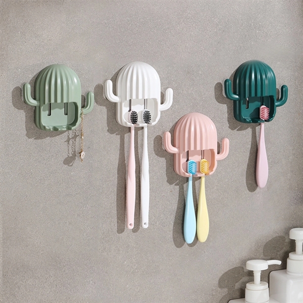 Wall Mounted Toothbrush Rack - Wall Mounted Toothbrush Rack - Image 2 of 4